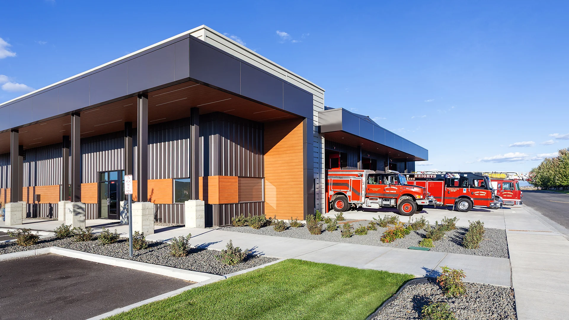 Airway Heights Fire Station Exterior