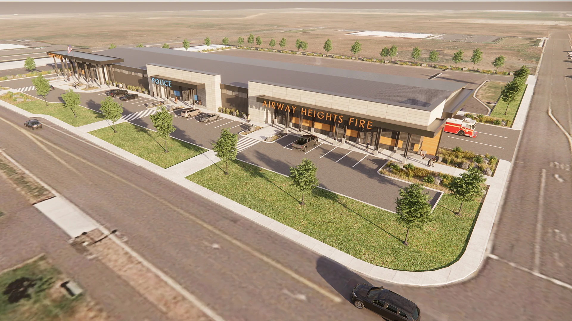 City of Airway Heights Rendering