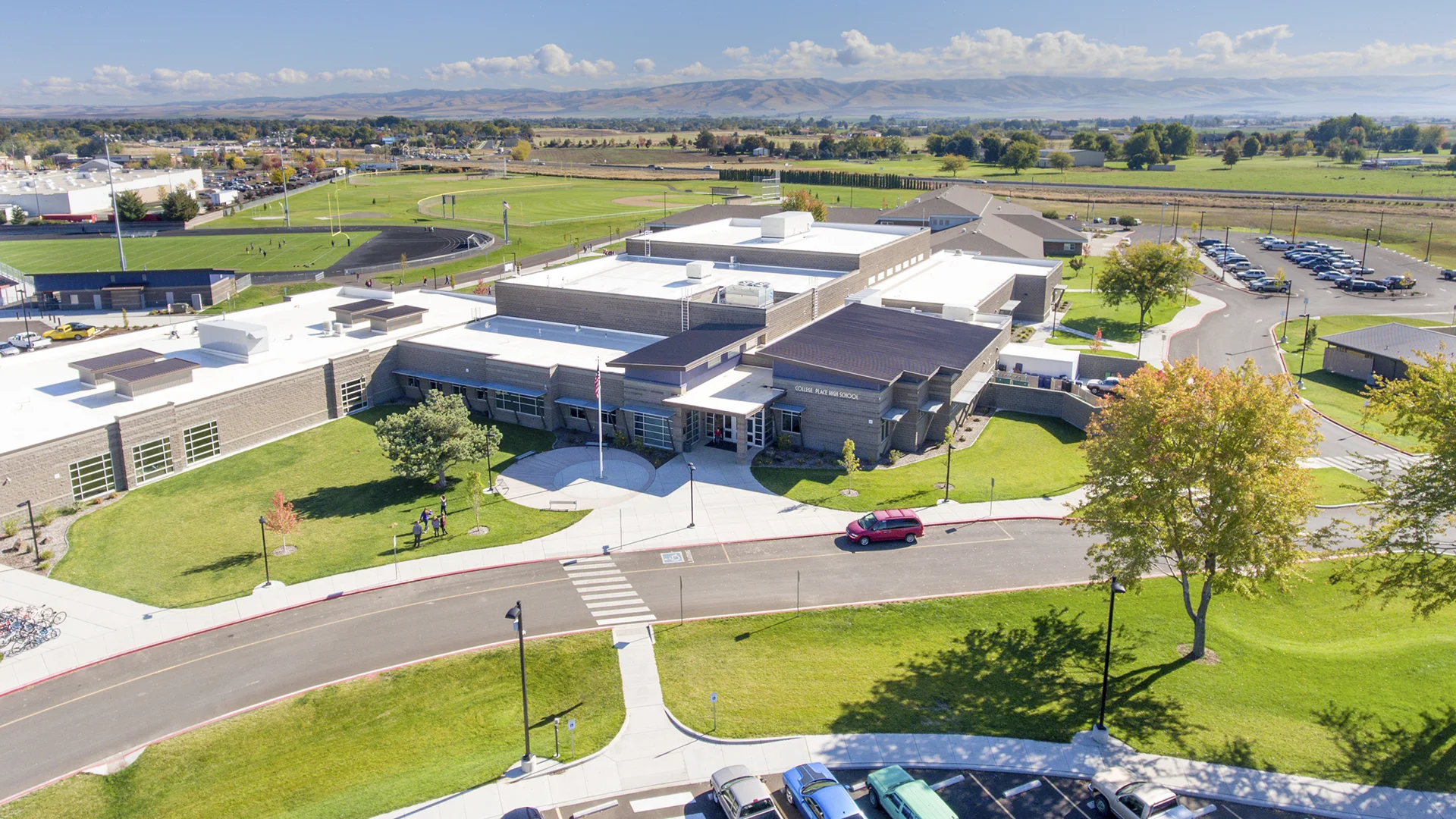 College Place HS Aerial