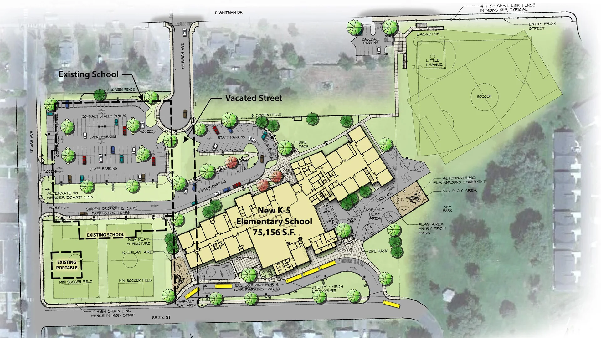 Davis Elementary Site Plan