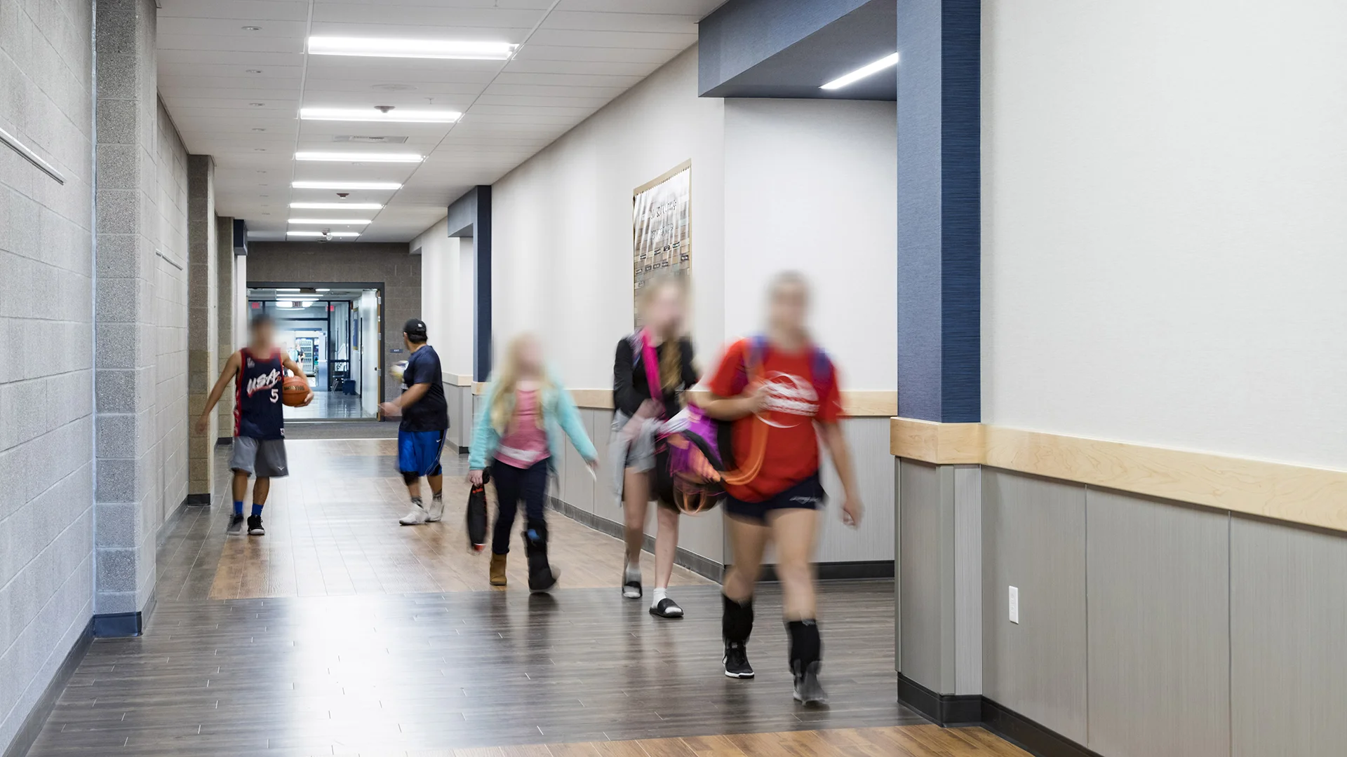 Echo School Hallway