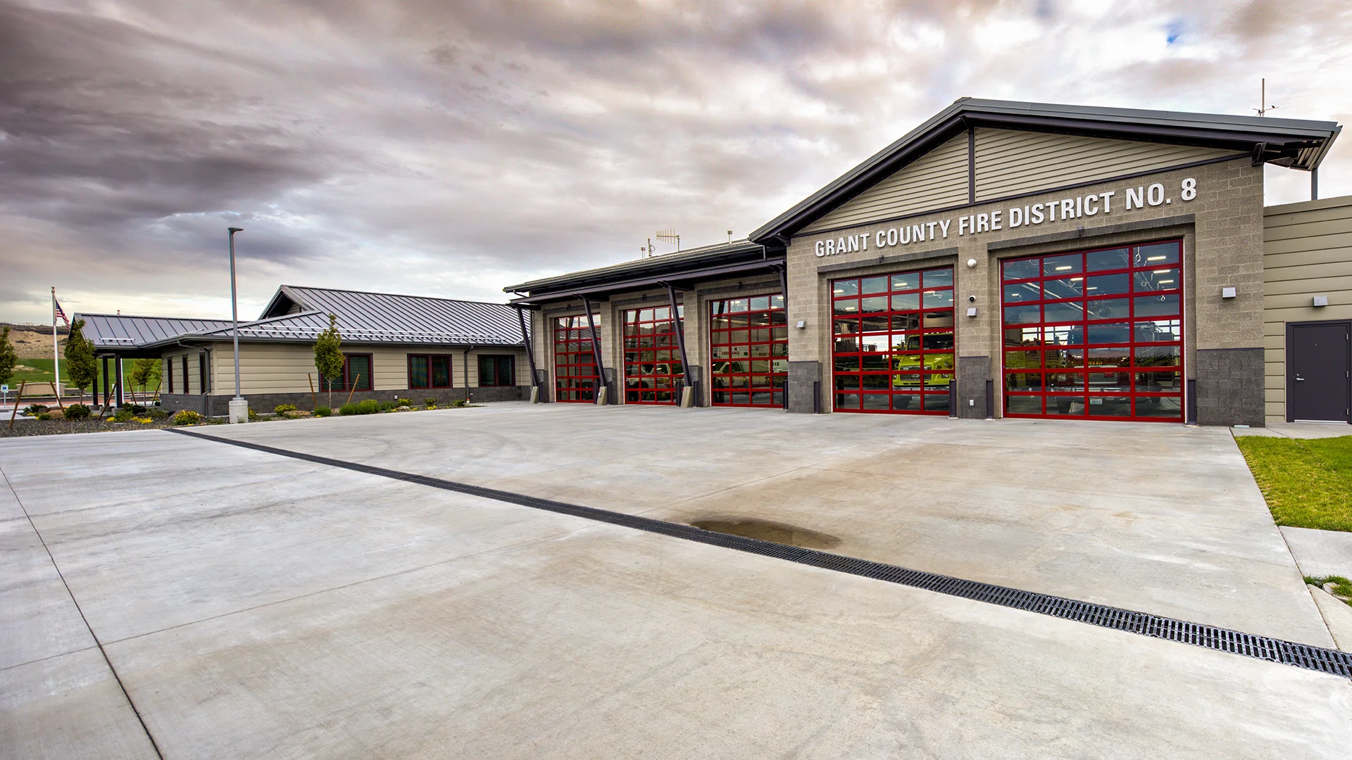 Grant County 8 Fire Station 81 Exterior