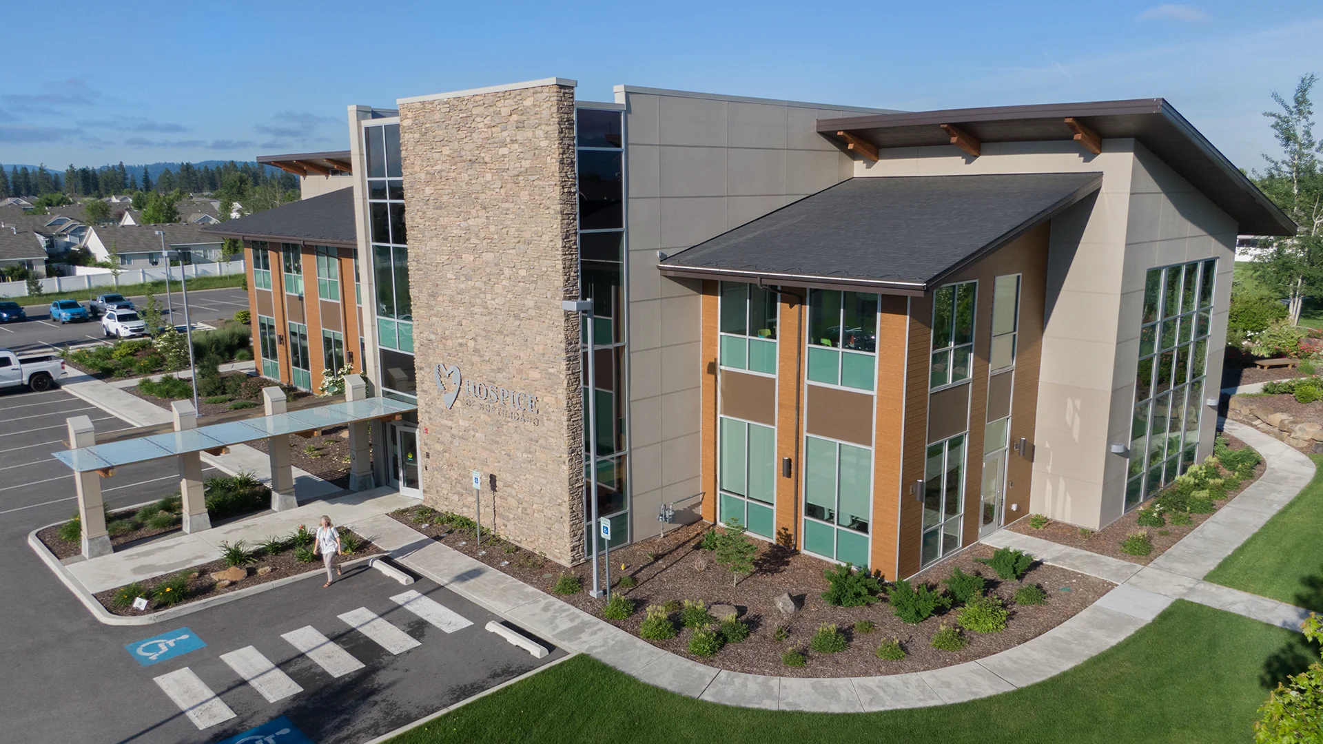 Hospice of North Idaho Community Building Exterior