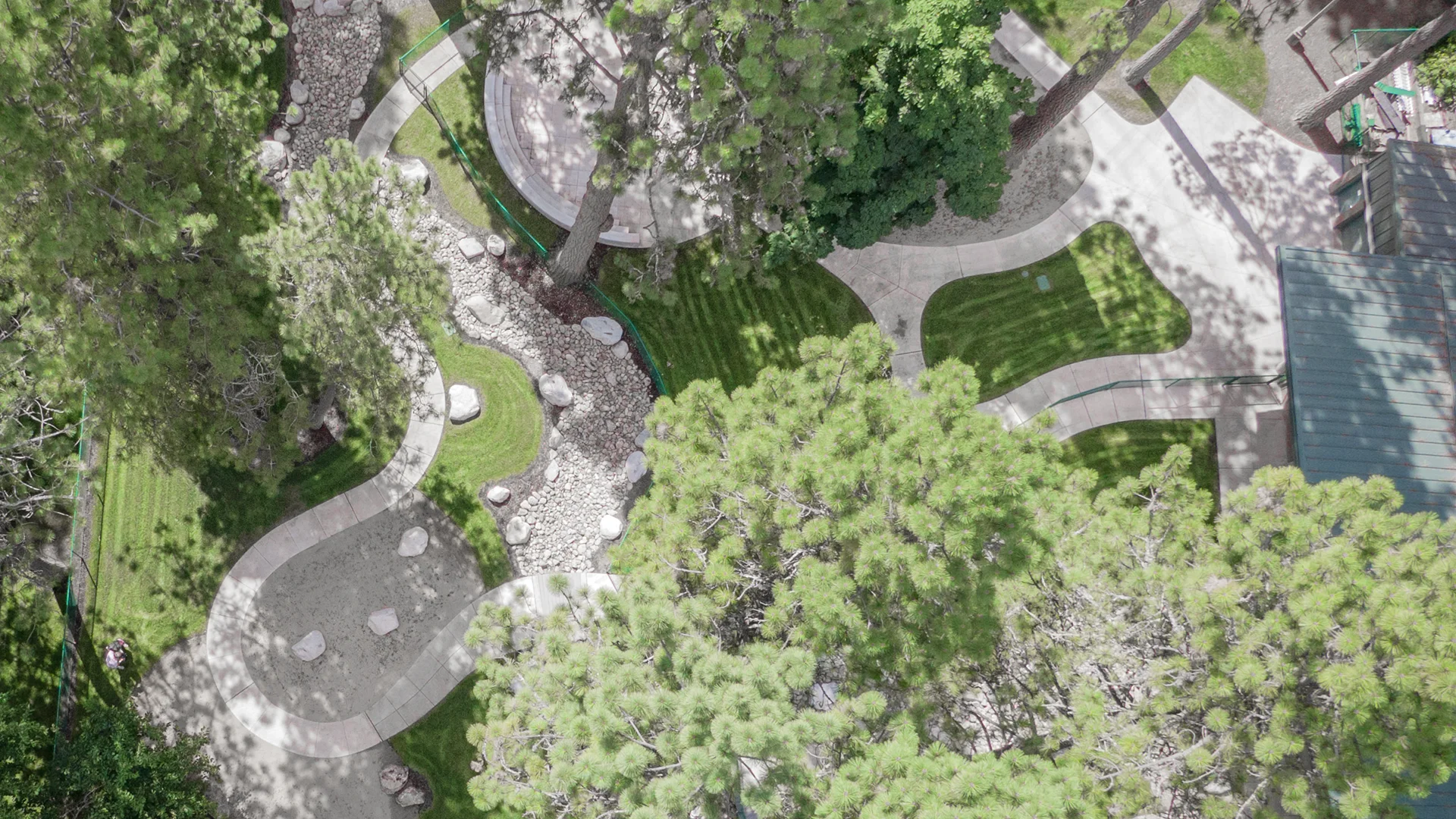 NIC Children's Center Aerial