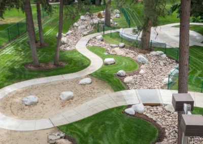 NIC Children's Center Drone View