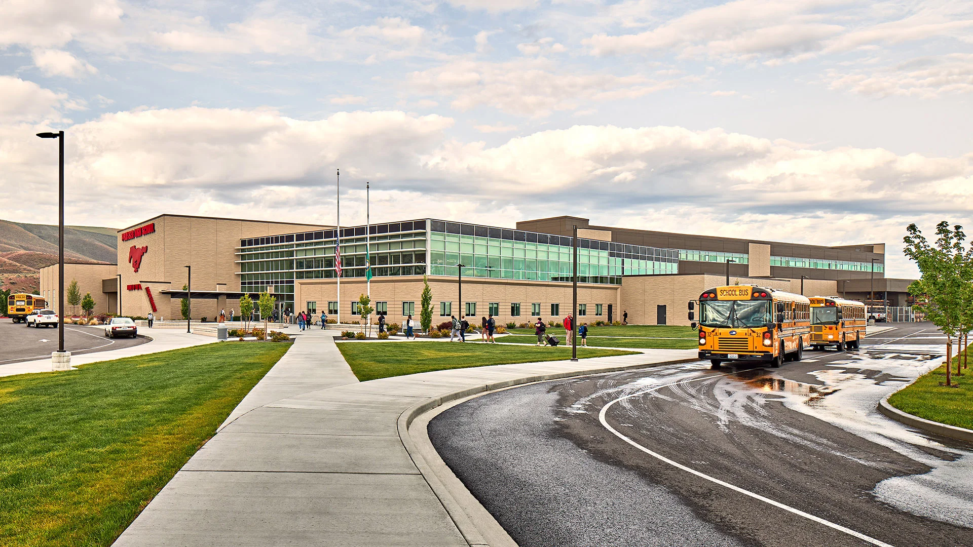 Prosser HS Bus Drop-Off