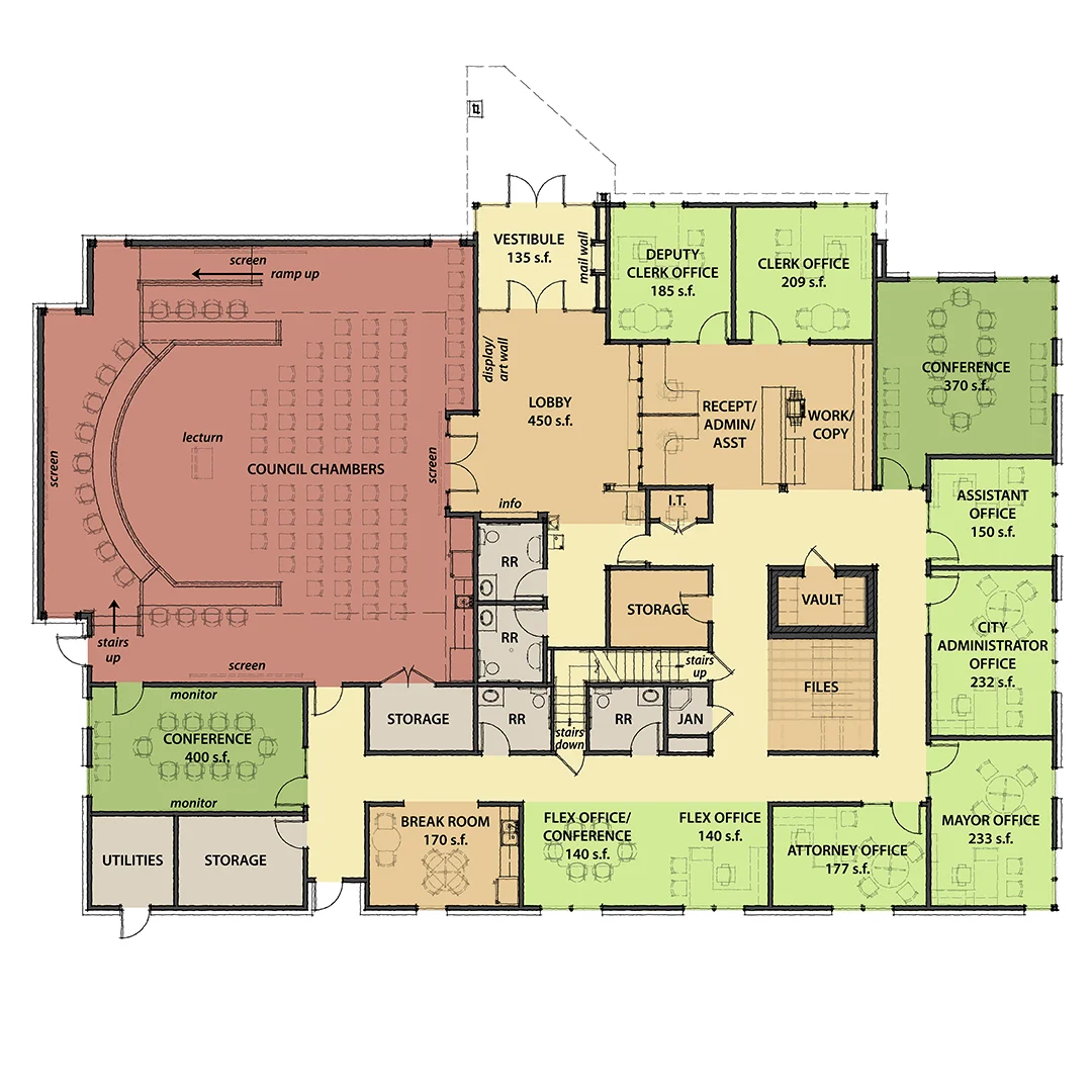 Quincy City Hall Floor Plan