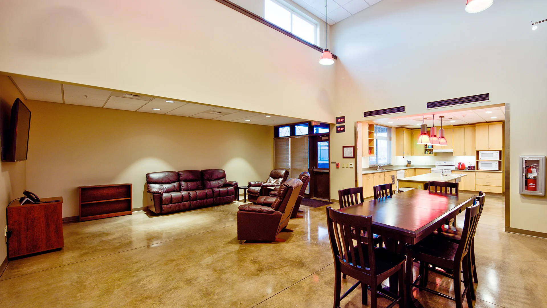 Quincy Public Safety Facility Day Room
