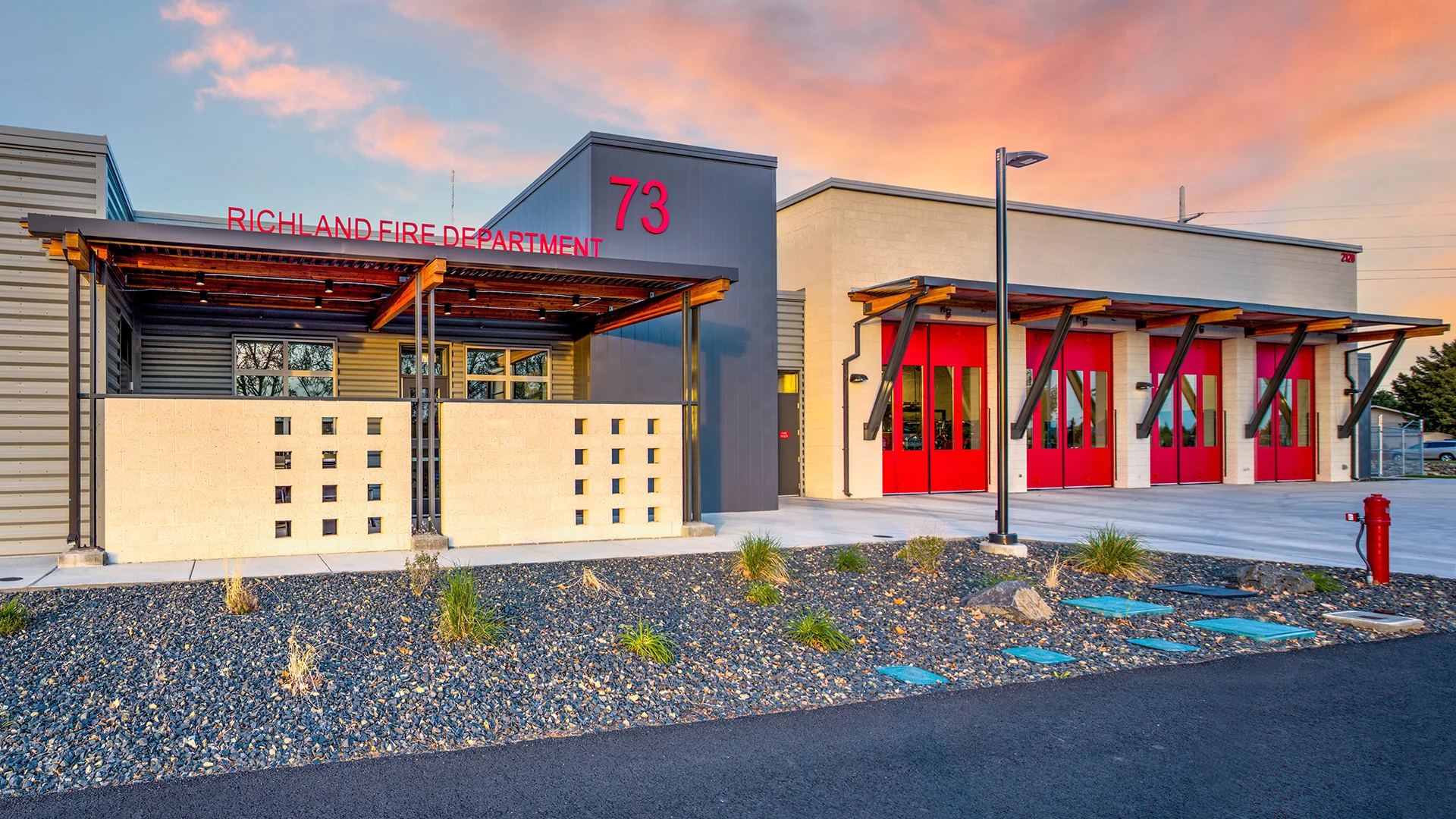Richland Fire Station 73 Exterior