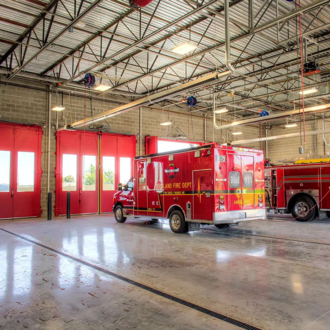 Richland Fire Station 74 Apparatus Bay