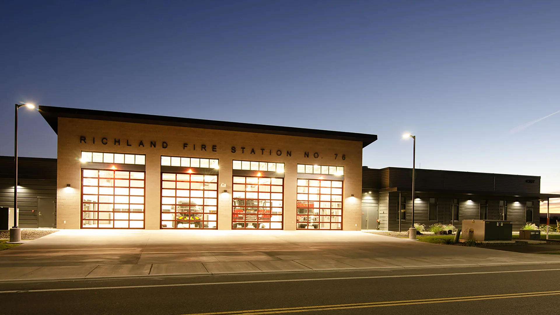 Richland Fire Station 76 Exterior