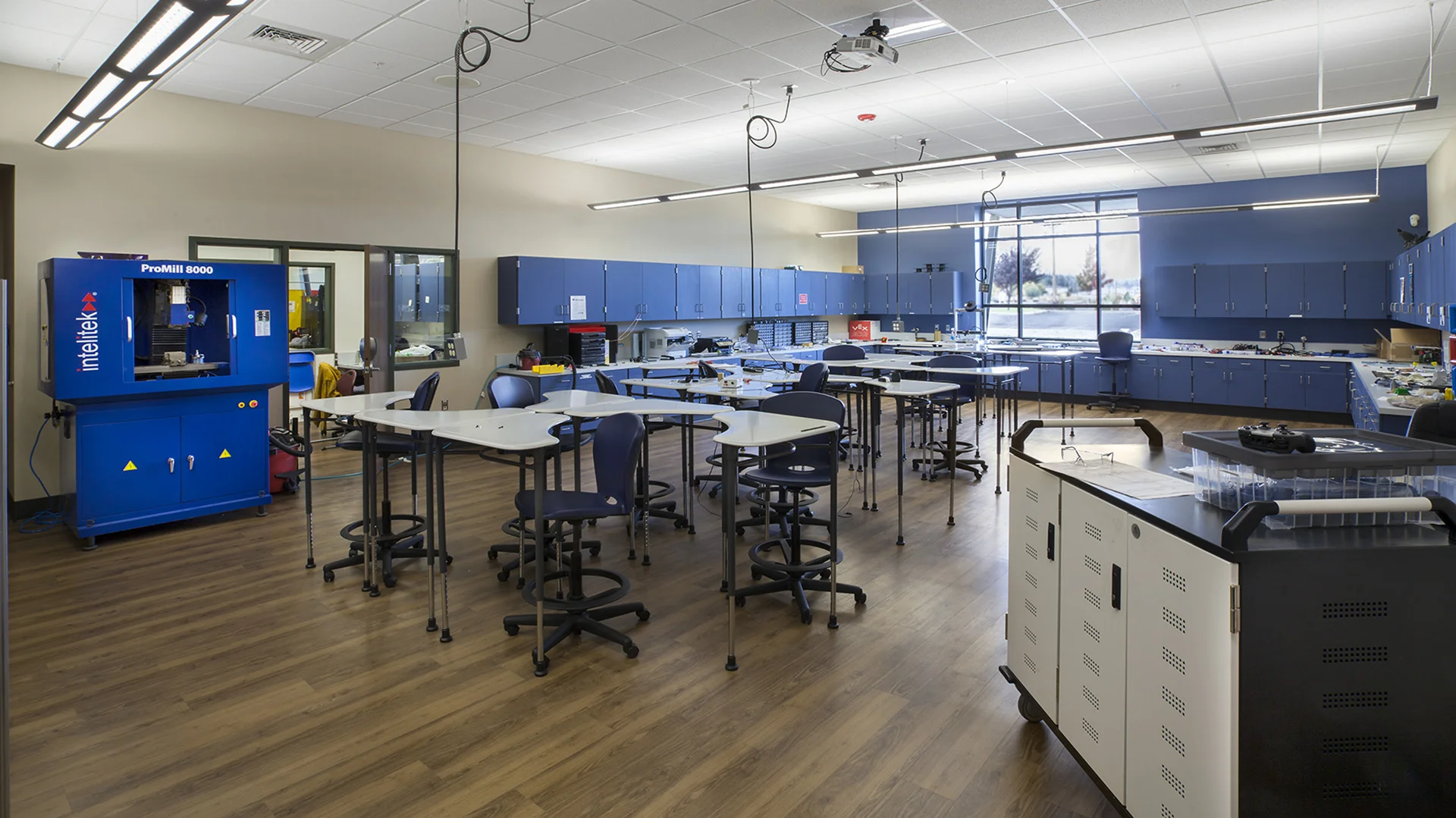 Spokane Valley Tech Aerospace Classroom