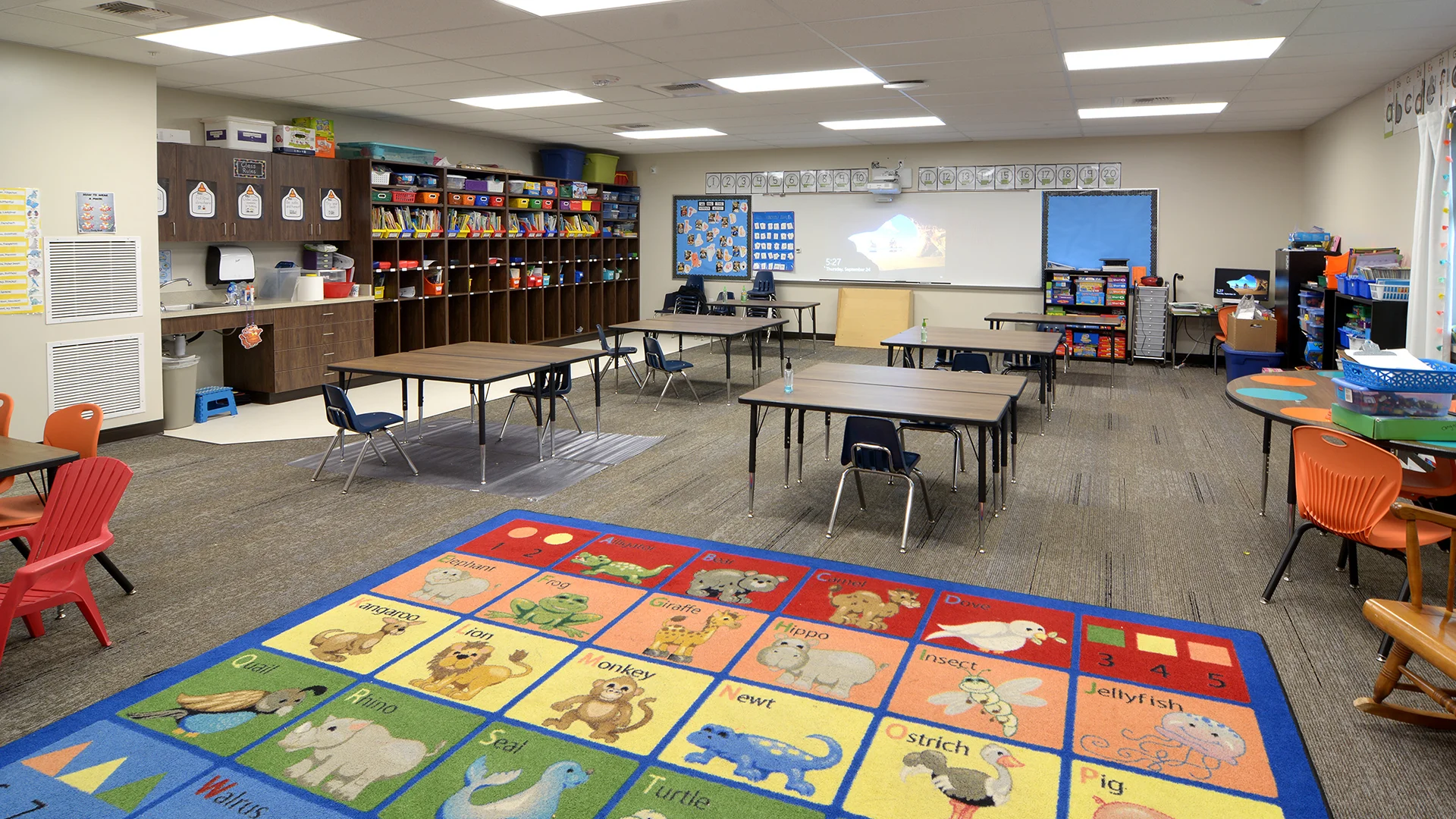 Treaty Rock Elementary Classroom