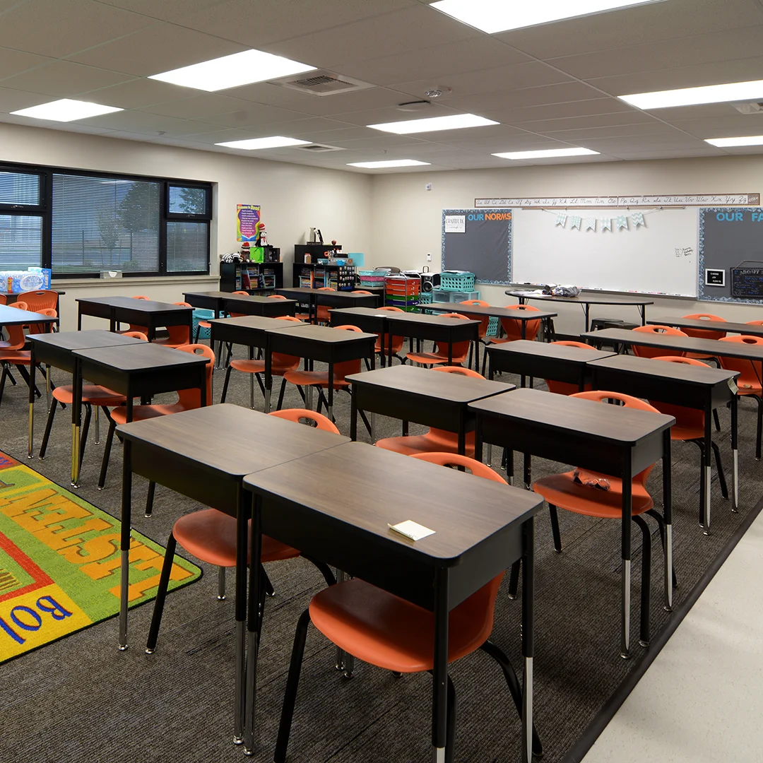Treaty Rock Elementary Classroom
