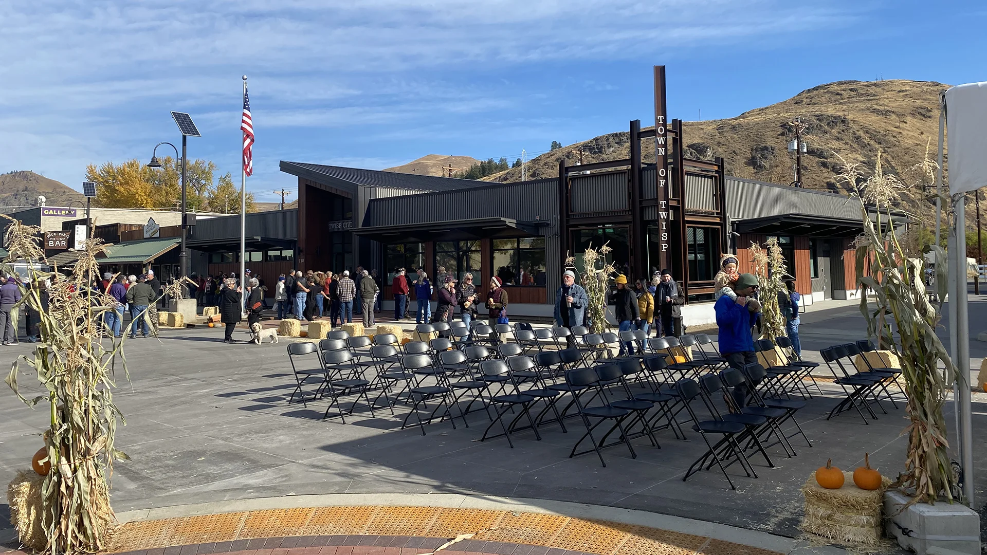 Town of Twisp Community Center Street Gathering