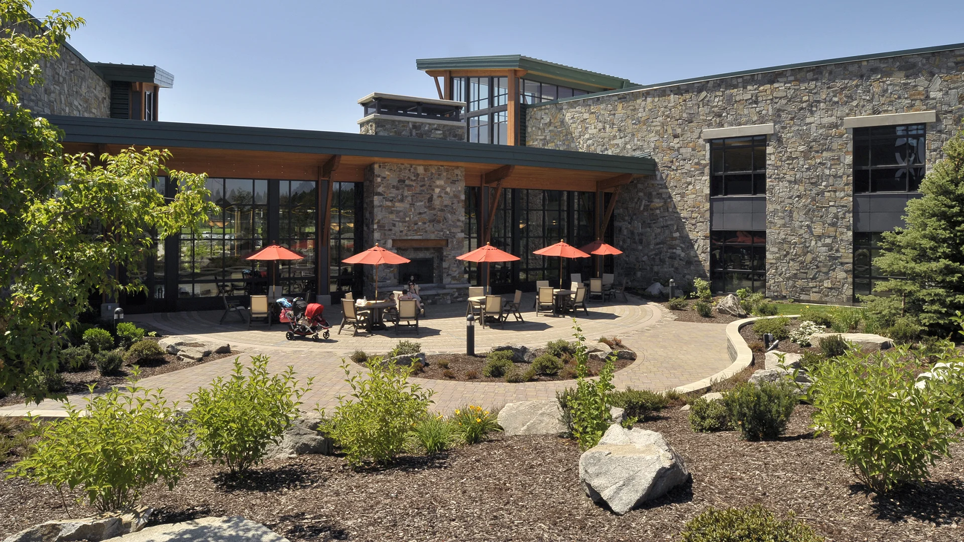 Kroc Community Center Outdoor Cafe
