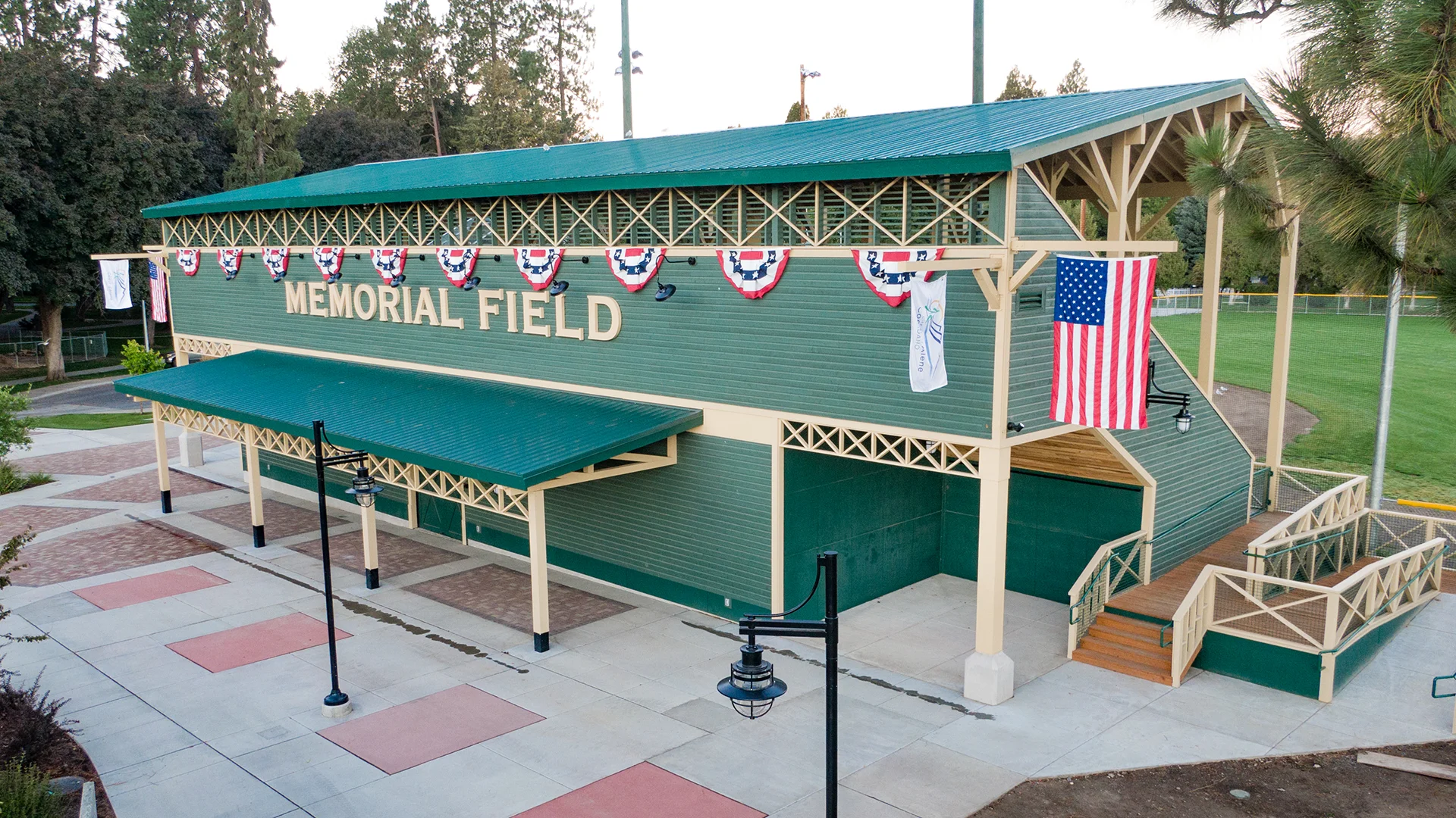 Memorial Field Grandstand Renovations