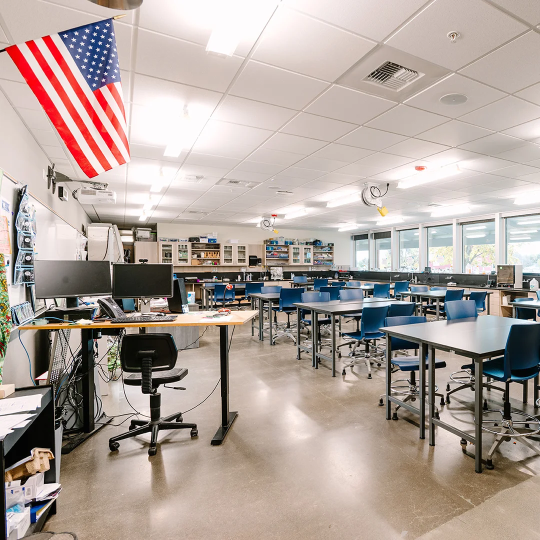 Walla Walla High School Classroom