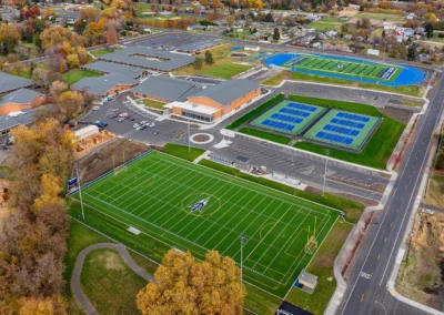 Walla Walla High School Campus Aerial