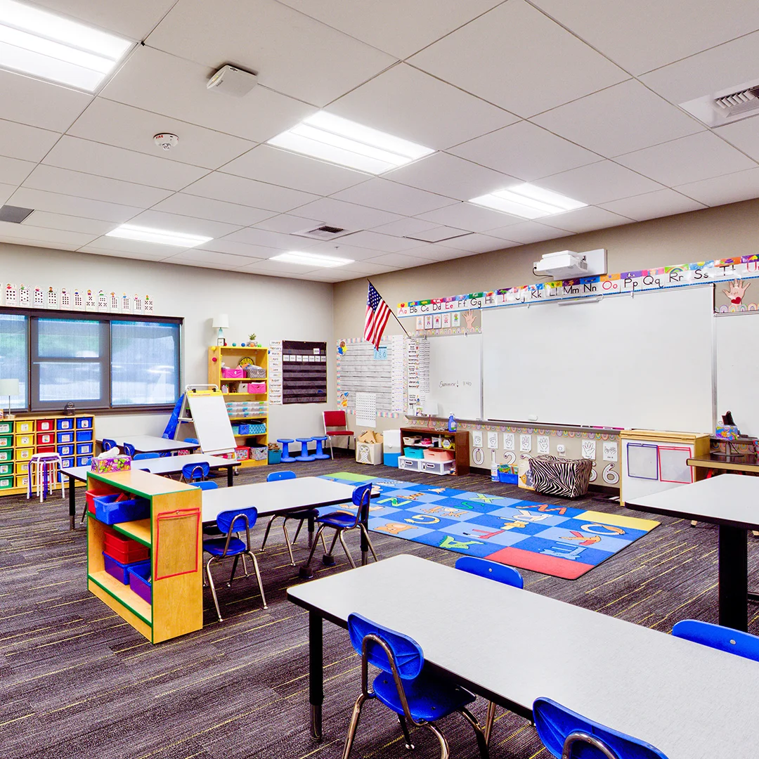 Keene-Riverview Elementary Classroom