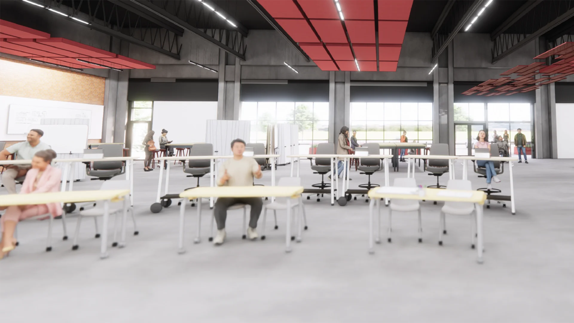 NIC Hedlund Hall Moveable Furniture