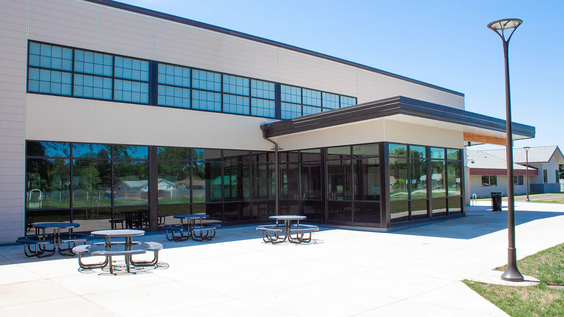 Pioneer Middle School Courtyard